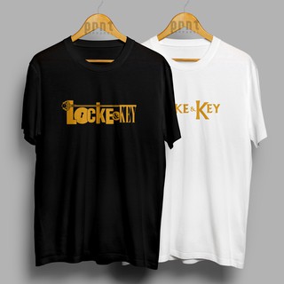 เสื้อทหาร - PRNT - เสื้อยืดพิมพ์ลาย Netflix Locke &amp; คีย์ซีรีส์