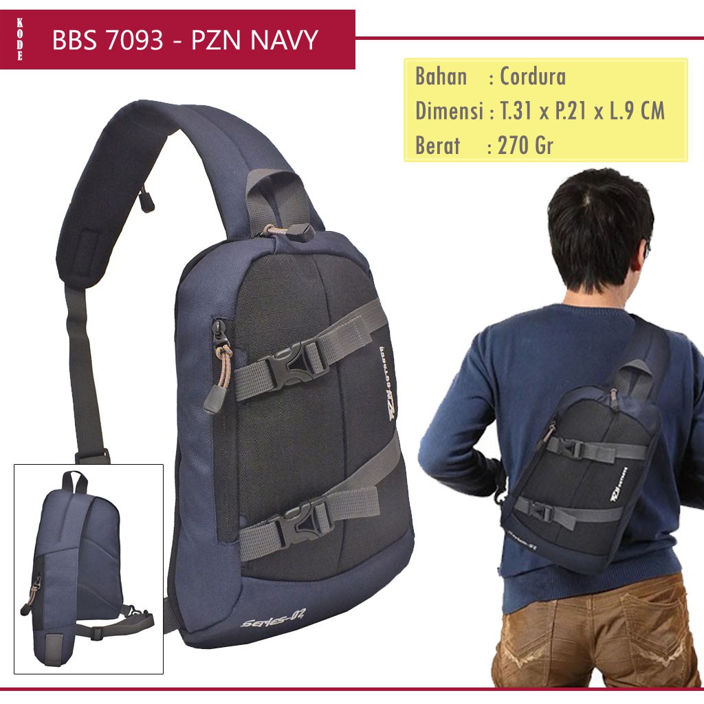 One Strap Distro Backpack / Boys School Sling Bag / Cool Mens Sling Bag BBS 7093