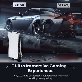 UGREEN สายเชื่อมต่อ HDMI 2.1 8k/60hz 4k/120hz 48gbps hdcp 2.2 HDMI สําหรับ ps 4