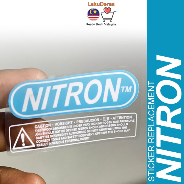 Nitron สติกเกอร์ใส กันน้ํา เกรด AAA คุณภาพสูง แบบเปลี่ยน