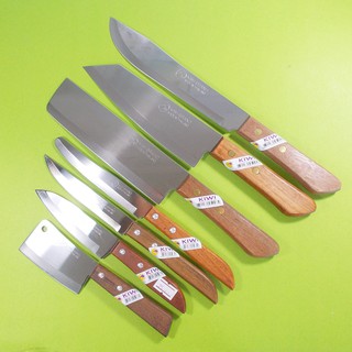 มีดทำครัวเอนกประสงค์ Kiwi ชุด 7 เล่ม no 504 503 501 502 172 173 248 Chefs Knife Cooking Knives set 7 pcs