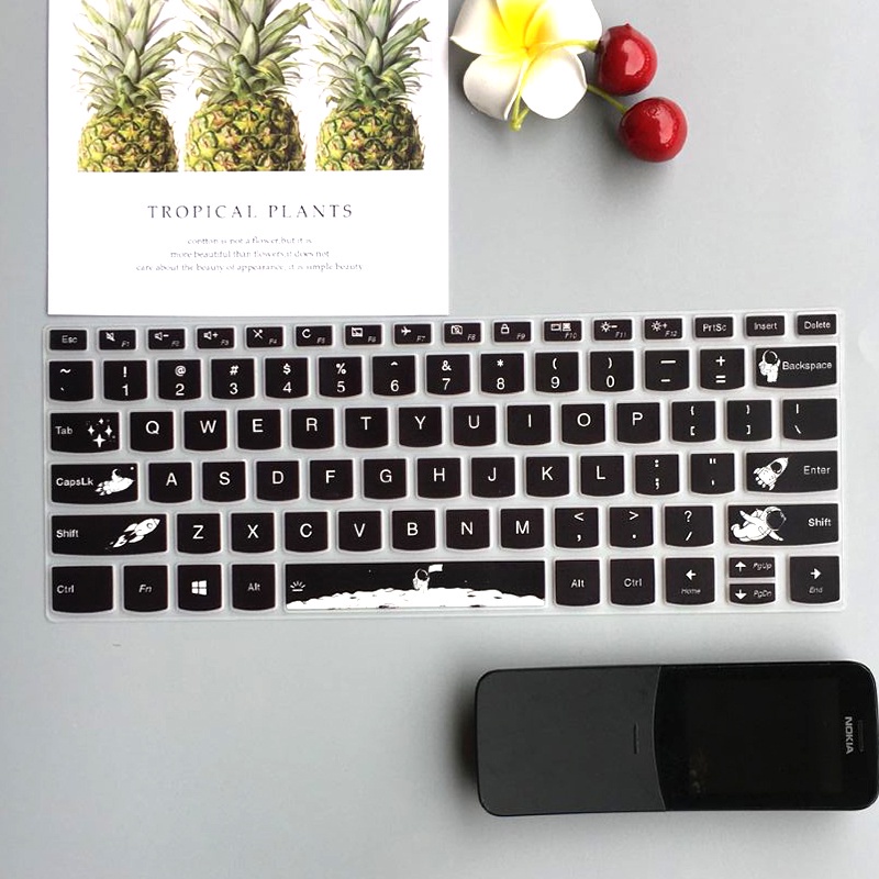 ฟิล์มซิลิโคนติดแป้นพิมพ์โน้ตบุ๊ก 14 นิ้ว สําหรับ Lenovo Thinkbook 14 G3 ACL G2 ITL Xiaoxin Air14-2019 Xiaoxin-13IML 2019 Model YOGA S940 S550-14 Thinkbook14 11th Generation U 2021
