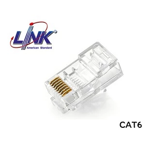 ✔ของแท้✔ หัวแลน (LAN) RJ45 CAT6 LINK (US-1002)(US-1002A) (10/Pack) Original ของแท้ คุณภาพดี