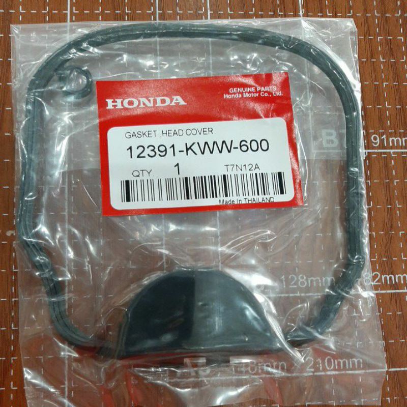 โอริงฝาครอบฝาวาล์วWAVE-110i(09-20)(12391-KWW-600)ใช้ได้กับ CZI,DREAM-110i - รูปที่ 2