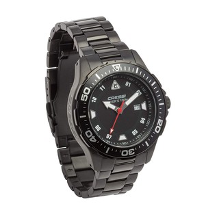 CRESSI MANTA WATCH METAL STRAP BLACK นาฬิกากันน้ำ