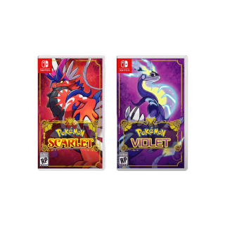 Nintendo Switch : Pokemon Scarlet & Violet นินเทนโด้ สวิตช์ แผ่นเกม [รับประกันศูนย์ไทย]