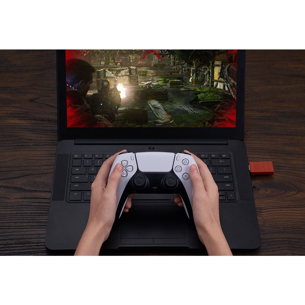 7WuN 8BitDo USB Wireless Bluetooth Adapter (PS5/ Dualshock 4/ Xbox One