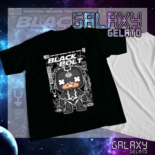 tshirtเสื้อยืดคอกลมฤดูร้อนเสื้อยืดคอกลม พร้อมส่ง พิมพ์ลาย "BLACK BOLT"Sto4XL