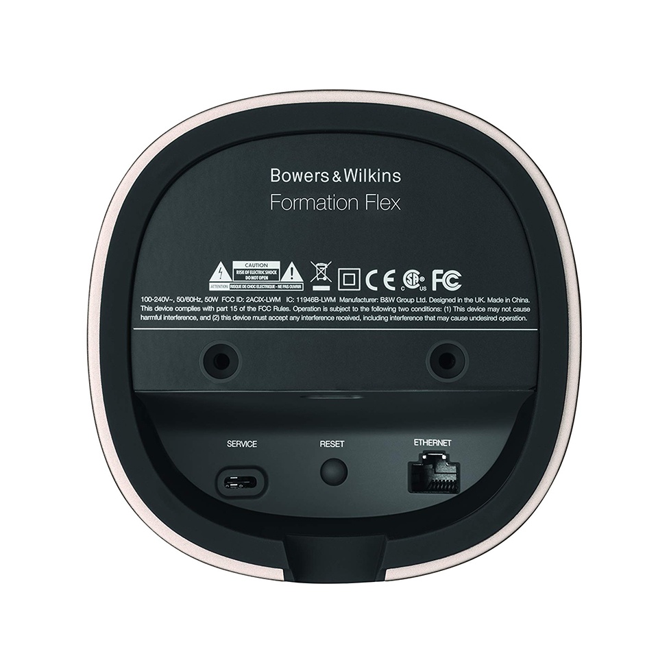 Bowers & Wilkins Formation Flex B&W ลําโพงไร้สาย | ขนาดเล็กและทรงพลัง | ความละเอียดสูง | Ultimate หลุมสูง