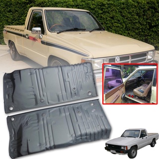 พื้นในรถ แบบยาว รุ่น โตโยต้า ไฮลักซ์  LN50 LN55 แผ่นเหล็กวางเท้า  Toyota Hilux ปี 1984 - 1988 (ขนาดยาว)