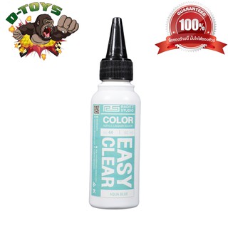 สีโมเดล กันดั้ม Easy Clear Aqua Blue ขนาด 60 ml สำหรับ Airbrush