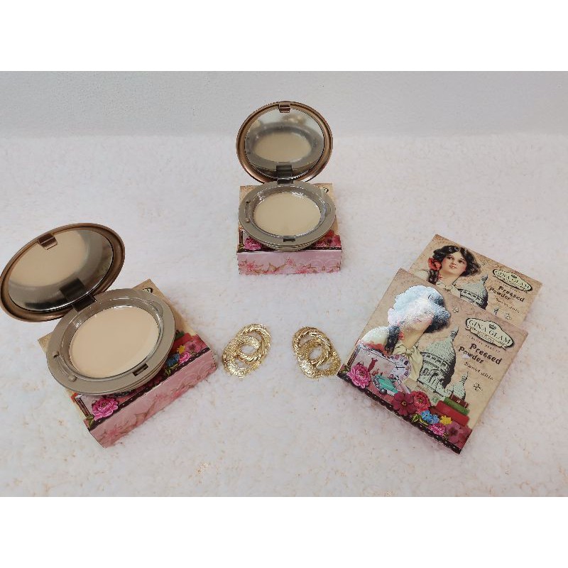 แป้งพัฟ​ยอดนิยม​ของ​แท้​ GINA​GLAM.No.2