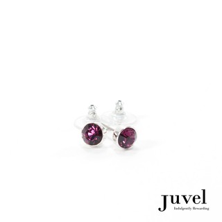 Juvel Amethyst 0.8 Earrings สี:อเมทิสต์