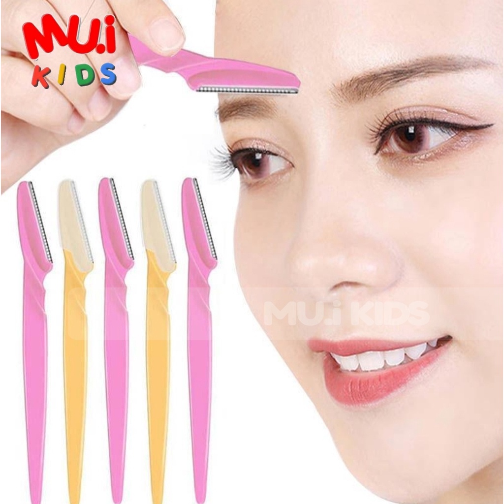 มีดกันคิ้ว (1 / 3ชิ้น)  มีดโกน ตกแต่งคิ้ว กันขน อุปกรณ์แต่งหน้า แต่งคิ้ว By Muikid