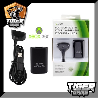 ถ่านชาร์จจอย Xbox 360 พร้อมสายชาร์จจอย (ถ่านชาร์จ Xbox 360)(สายจอย Xbox 360)(สายชาร์จจอย Xbox 360)