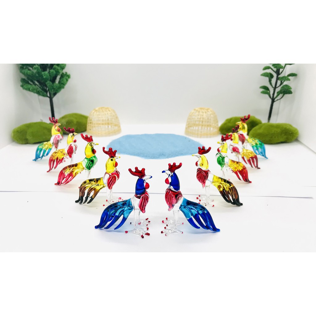 ไก่ชนแก้ว ไก่จิ๋ว ไก่แก้บน ขนาด 4 cm *ราคาต่อตัว*  ไก่ ไอ้ไข่ ไก่ไอ้ไข่ ของไหว้ไอ้ไข่ ราคาส่ง ส่งด่วนทุกวัน