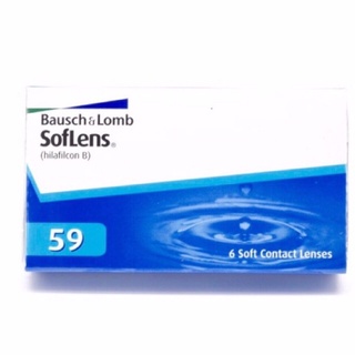 Bausch&amp;Lomb Soflens 59 คอนแทคเลนส์ รายเดือน ชนิดใส คอนแทคเลนส์บอชแอนด์ลอม คอนแทคใส