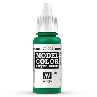 Vallejo MODEL COLOR 70.936 Transparent Green