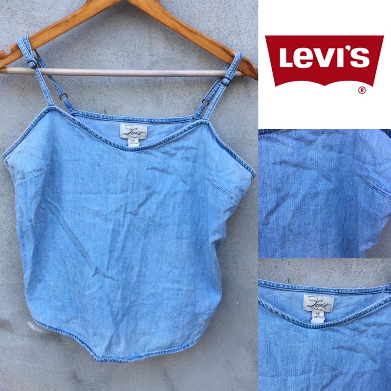 เสื้อสายเดี่ยวยีนส์ levi’s