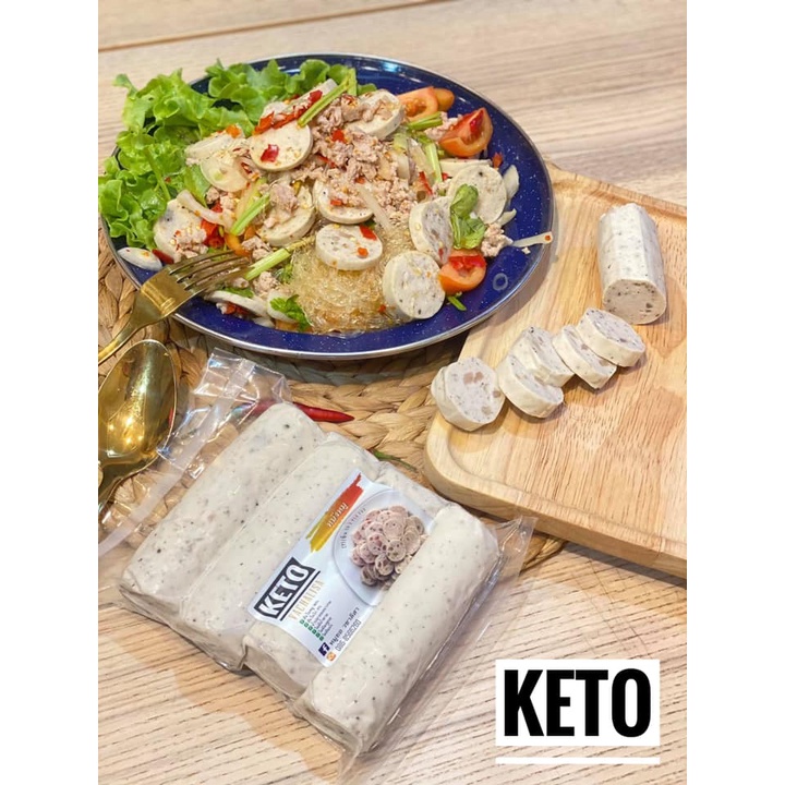 [คีโต] หมูยอแท่ง เนื้อล้วน ไร้แป้ง ไร้น้ำตาล ไร้สารปรุงรส ไร้กลูเตน แท้100%