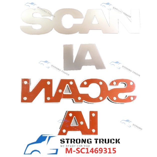 SCANIA 124 FRT PANEL "MARK" โลโก้
