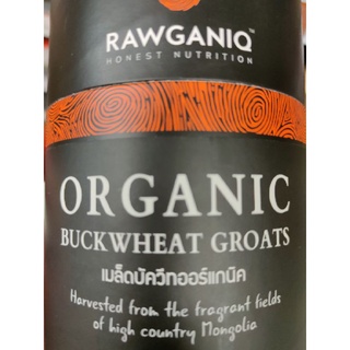 RAWGANIQ BUCK WHEAT 🌾 GROATS