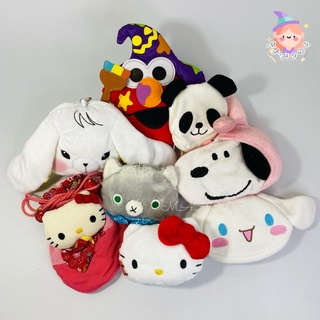 กระเป๋าตุ๊กตา (มือสอง) ขนาด 3-6 นิ้ว Doll Bag กระเป๋าใส่เหรียญ กระเป๋าซิป กระเป๋าตุ๊กตา กระเป๋าเด็ก Sesame street Elmo