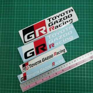 สติกเกอร์ GR Toyota gazoo