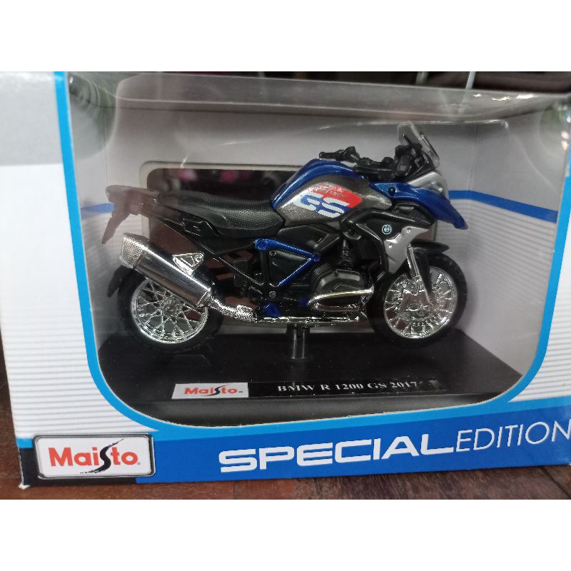 bmw r 1200 1:18 gs2017 model