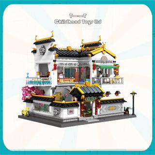 Keeppley building block ของเล่นเพื่อการศึกษา High-end Lego building block รุ่น big toy High-end villa Lego