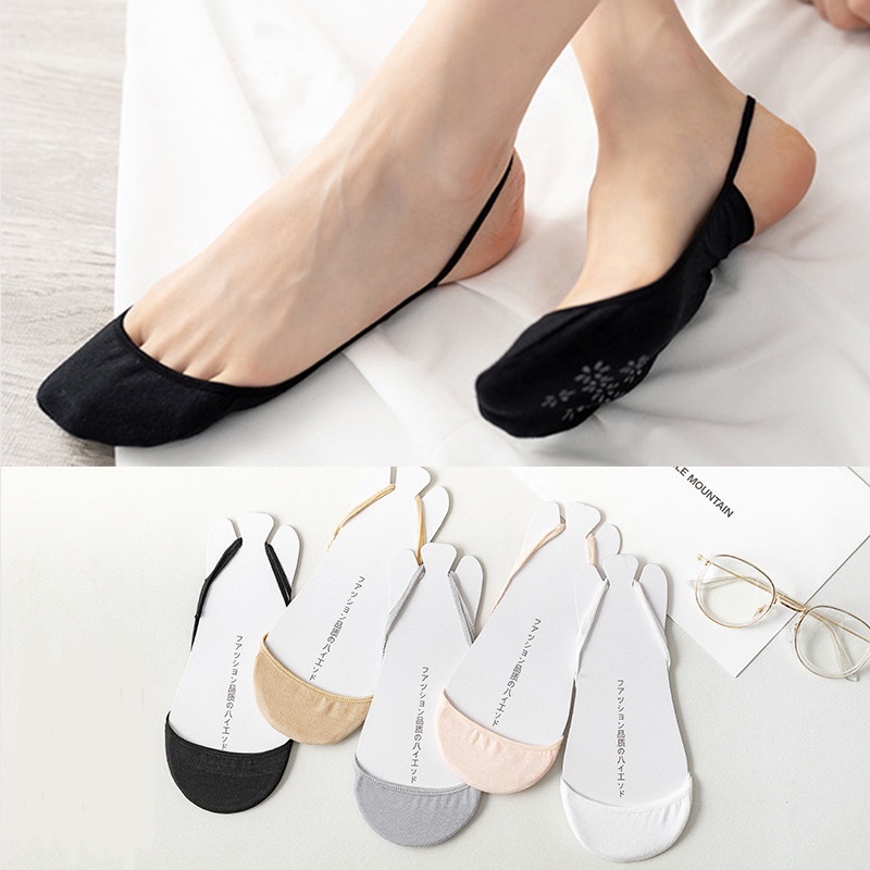 All of me ถุงเท้าข้อสั้น แบบยืดหยุ่น ป้องกันการลื่น เหมาะกับฤดูร้อน สําหรับผู้หญ