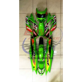 ชุดสี DASH 125 NEW สีเขียวตอง เต็มคัน ไม่รวมอกไก่ HONDA แดช ตัวใหม่ เฟรมรถ กรอบรถ สีตามรูป