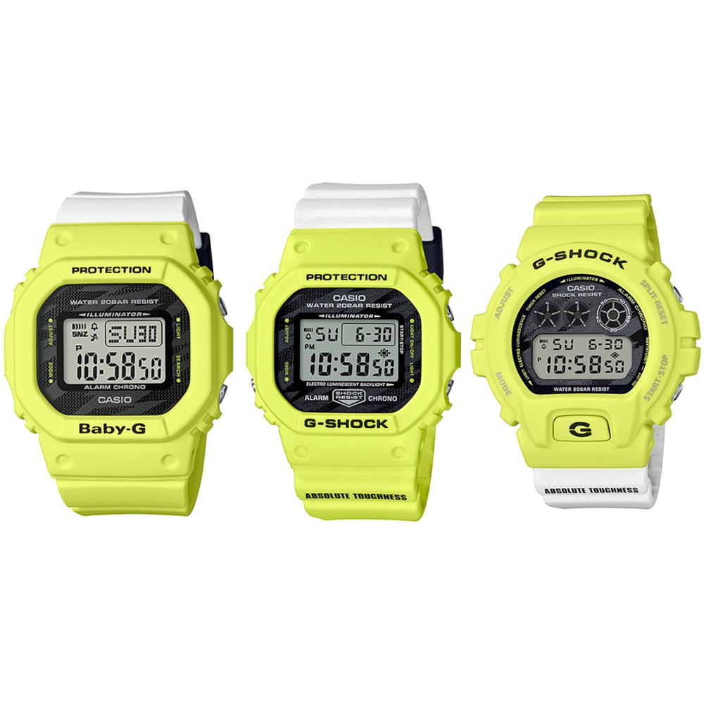 Casio Baby-g/G-shock รุ่น BGD-560TG,BGD-560TG-9,DW-5600TGA,DW-5600TGA-9,DW-6900TGA,DW-6900TGA-9