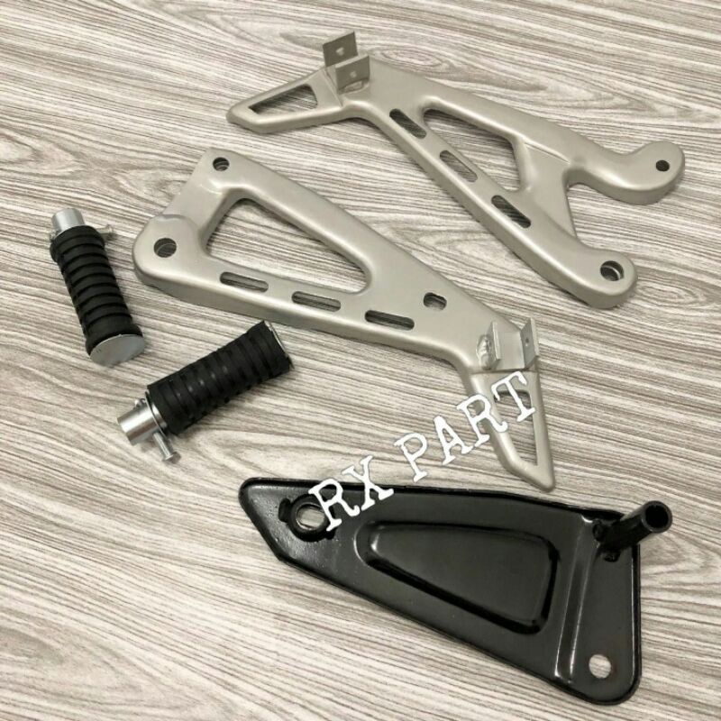 RX King step mount, มือท่อไอเสีย RX k เก่า, RX King RX s RX King cobra พักเท้าหลัง