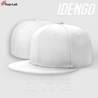 หมวกฮิปฮอปเปล่าแบบเต็มใบสี ขาวหมวก hiphop size  มี 3 size