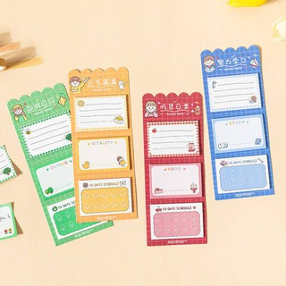 (พร้อมส่ง)sticky note โพสต์อิท 3 ลายต่อแพ็ค