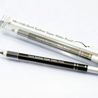 อายไลน์เนอร์ดินสอ Quick eyeliner Super WaterProof สีดำ