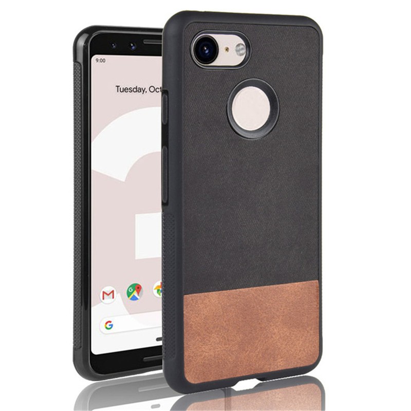 เคส Google Pixel 3 / Pixel 3 XL เคสโทรศัพท์ผ้าคาวบอยหรูหรา