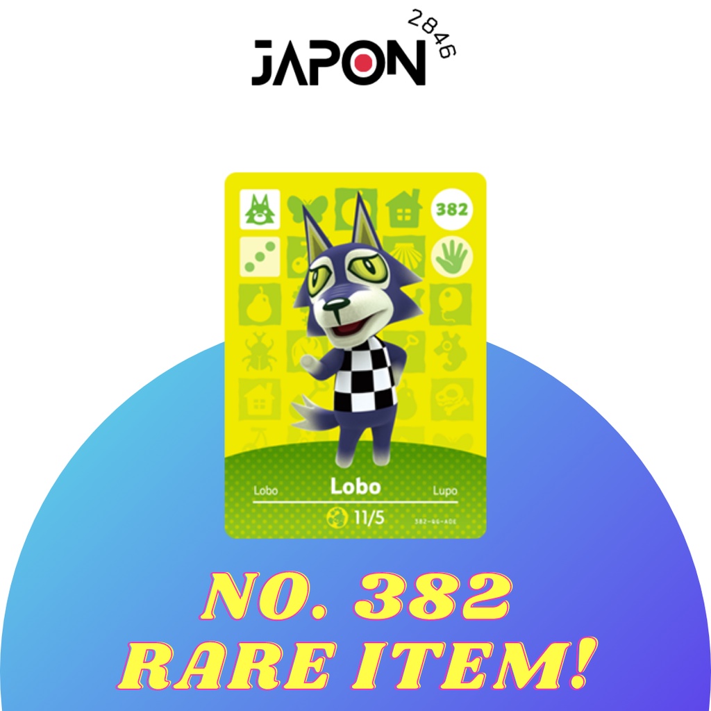 Animal Crossing Amiibo cards No.382