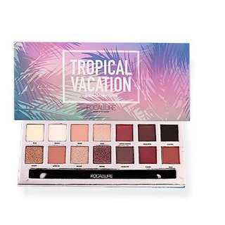 Focallure Tropical vacation อายแชโดว์พาเลท 14 เฉดสี