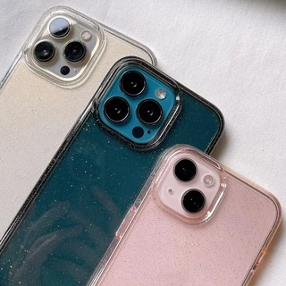 เคส สำหรับ ไอโฟน เคสซิลิโคน สินค้าพร้อมส่งจากไทย สำหรับ Iphone 14 13 12 11 Pro max กากเพชรNEW TPU-C232