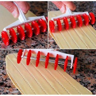 ลูกกลิ้งตัดแป้ง Pasta Sheet Cutter ยี่ห้อ MARCATO   Made in Italy รุ่น Zig Zag หน้ากว้างสูงสุด 15 ซม.