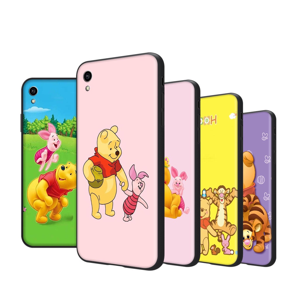 WI-194 Winnie the Pooh Soft Case เข้ากันได้กับ Xiaomi Poco M3 F3 X3 M2 GT Nfc Pro ฝาครอบสีดํา