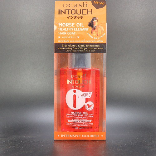 Dcast intouch horse oil healthy elegant hair coat