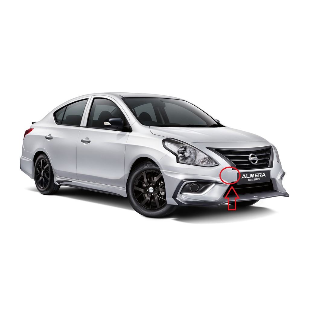 ***NISSAN ALMERA N17L 13 / 15 FRONT BUMPER TOWING COVER (TAN CHONG) NS622A0-6W80H-MY -15 / NS622A0-2