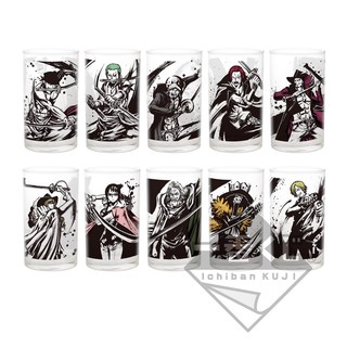 แก้วน้ำ one piece งานจับฉลาก Ichiban KUJI Onepiece -Swordsmen-