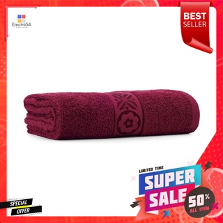 ผ้าขนหนู FROLINA MODERN PIECE 30x60 นิ้ว สีแดงTOWEL FROLINA MODERN PIECE 30x60" RED