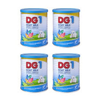 (แพ็ค4กระป๋อง) DG-1 ดีจี1 อาหารทารกจากนมแพะ สำหรับช่วงวัยที่ 1 ขนาด 800g.*