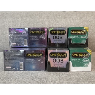 One Touch ถุงยางอนามัย รุ่น 003 / Mix3 Plus / Joys ขนาด 49/52 mm 1 ชิ้นก็ขาย ซื้อเยอะถูก ส่งเร็ว One Touch Condom (New)