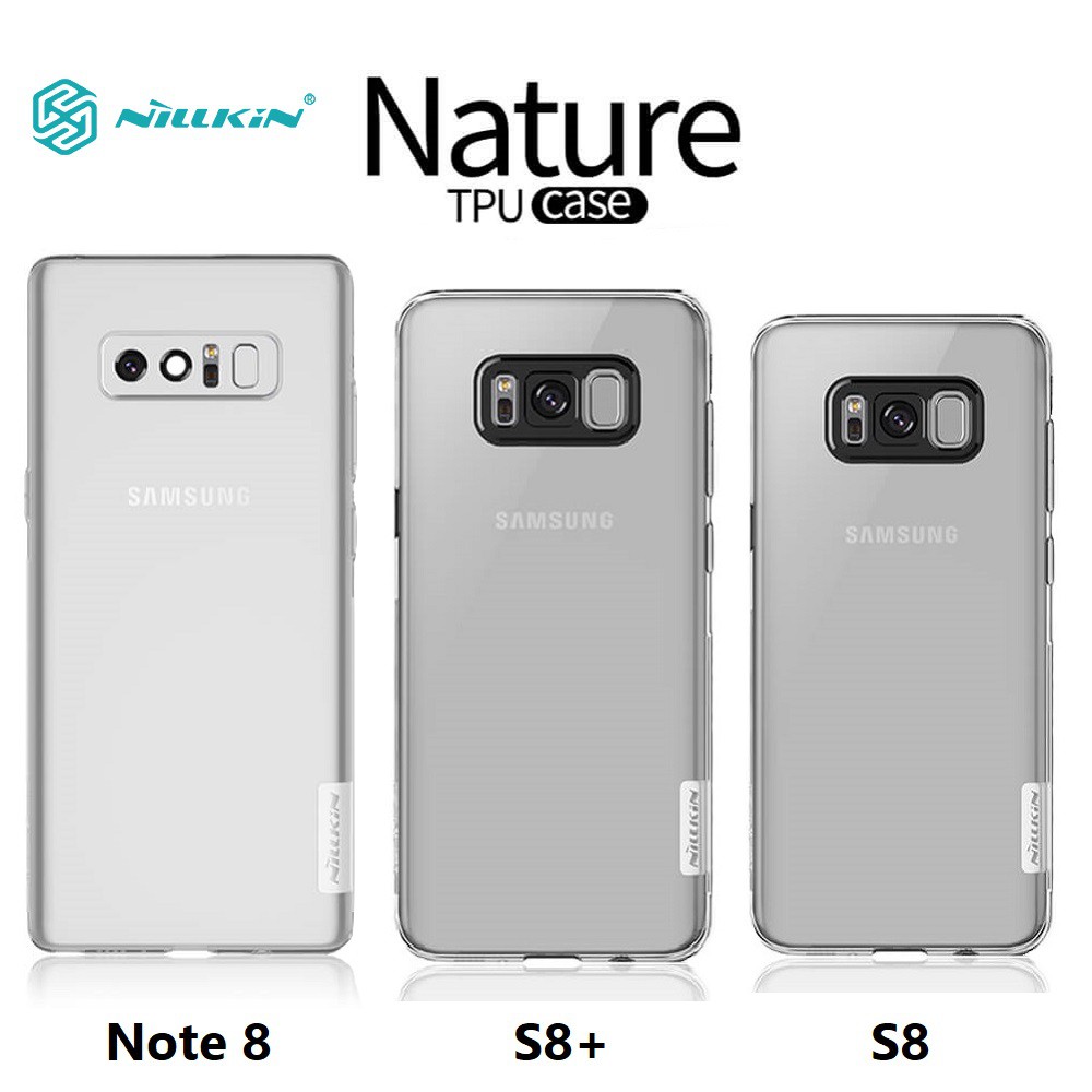 เคส TPU Nillkin (แท้) Nillkin Nature Series TPU case สำหรับ Samsung Galaxy Note 8 , S8 , S8+